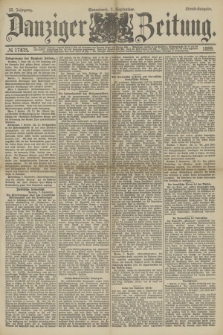 Danziger Zeitung. Jg.32, № 17875 (7 September 1889) - Abend-Ausgabe.