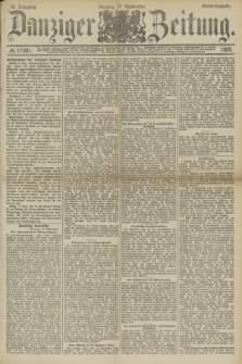 Danziger Zeitung. Jg.32, № 17891 (17 September 1889) - Abend-Ausgabe