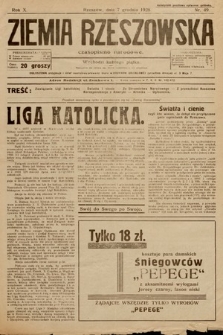 Ziemia Rzeszowska : czasopismo narodowe. 1928, nr 49