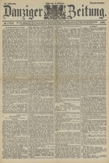 Danziger Zeitung. Jg.32, № 17916 (2 Oktober 1889) - Morgen-Ausgabe.