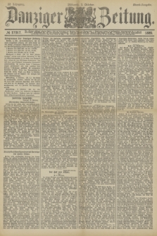 Danziger Zeitung. Jg.32, № 17917 (2 Oktober 1889) - Abend-Ausgabe. + dod.
