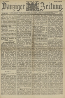 Danziger Zeitung. Jg.32, № 17959 (26 Oktober 1889) - Abend-Ausgabe.