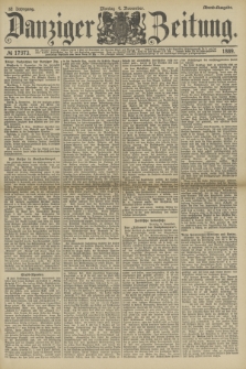 Danziger Zeitung. Jg.32, № 17973 (4 November 1889) - Abend-Ausgabe.
