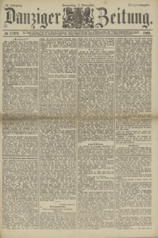 Danziger Zeitung. Jg.32, № 17978 (7 November 1889) - Morgen-Ausgabe.