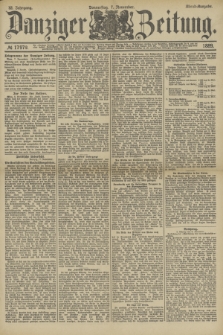 Danziger Zeitung. Jg.32, № 17979 (7 November 1889) - Abend-Ausgabe. + dod.