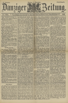 Danziger Zeitung. Jg.32, № 17985 (11 November 1889) - Abend-Ausgabe.