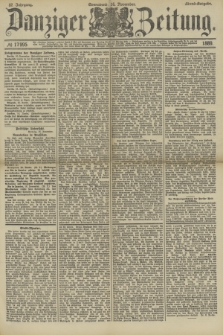 Danziger Zeitung. Jg.32, № 17995 (16 November 1889) - Abend-Ausgabe. + dod.