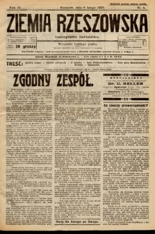 Ziemia Rzeszowska : czasopismo narodowe. 1929, nr 6