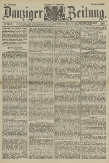 Danziger Zeitung. Jg.32, № 18041 (13 Dezember 1889) - Abend-Ausgabe. + dod.