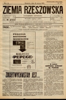 Ziemia Rzeszowska : czasopismo narodowe. 1929, nr 13