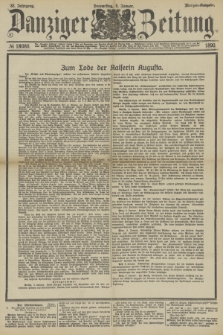 Danziger Zeitung. Jg.32, № 18080 (9 Januar 1890) - Morgen-Ausgabe.