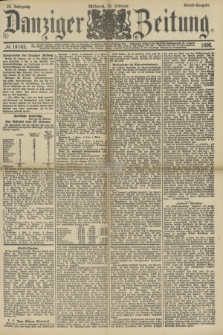 Danziger Zeitung. Jg.33, № 18163 (26 Februar 1890) - Abend-Ausgabe. + dod.