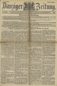 Danziger Zeitung. Jg.33, № 18204 (22 März 1890) - Morgen-Ausgabe.