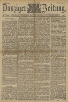 Danziger Zeitung. Jg.33, № 18249 (19 April 1890) - Abend-Ausgabe. + dod.