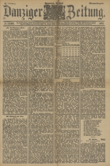 Danziger Zeitung. Jg.33, № 18260 (26 April 1890) - Morgen-Ausgabe.