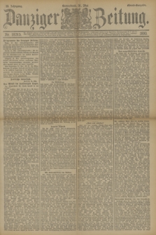Danziger Zeitung. Jg.33, Nr. 18315 (31 Mai 1890) - Abend-Ausgabe.