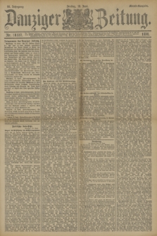 Danziger Zeitung. Jg.33, Nr. 18337 (13 Juni 1890) - Abend-Ausgabe.