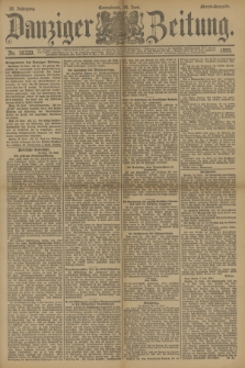 Danziger Zeitung. Jg.33, Nr. 18339 (14 Juni 1890) - Abend-Ausgabe.