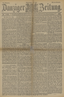 Danziger Zeitung. Jg.33, Nr. 18362 (28 Juni 1890) - Morgen-Ausgabe.