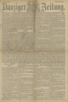 Danziger Zeitung. Jg.33, Nr. 18418 (31 Juli 1890) - Morgen-Ausgabe.