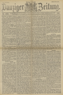Danziger Zeitung. Jg.33, Nr. 18425 (4 August 1890) - Abend-Ausgabe.