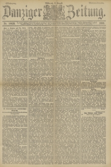 Danziger Zeitung. Jg.33, Nr. 18428 (6 August 1890) - Morgen-Ausgabe.