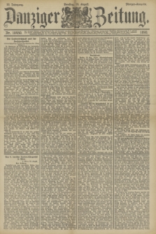 Danziger Zeitung. Jg.33, Nr. 18450 (19 August 1890) - Morgen-Ausgabe.