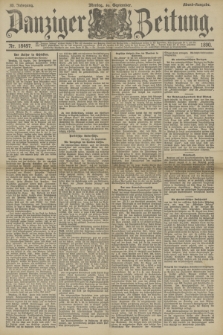 Danziger Zeitung. Jg.33, Nr. 18497 (15 September 1890) - Abend-Ausgabe.