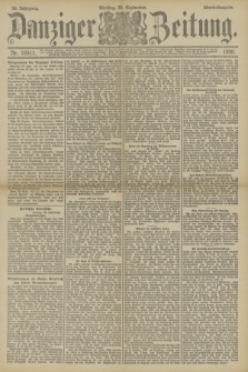Danziger Zeitung. Jg.33, Nr. 18511 (23 September 1890) - Abend-Ausgabe.