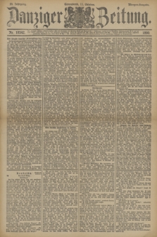 Danziger Zeitung. Jg.33, Nr. 18542 (11 Oktober 1890) - Morgen-Ausgabe.