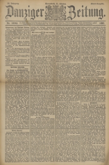 Danziger Zeitung. Jg.33, Nr. 18543 (11 Oktober 1890) - Abend-Ausgabe.