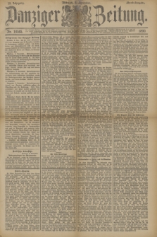 Danziger Zeitung. Jg.33, Nr. 18585 (5 November 1890) - Abend-Ausgabe.