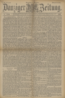 Danziger Zeitung. Jg.33, Nr. 18590 (8 November 1890) - Morgen-Ausgabe.