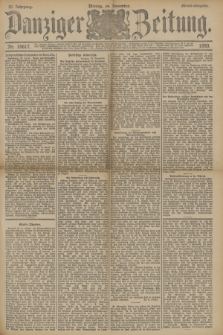 Danziger Zeitung. Jg.33, Nr. 18617 (24 November 1890) - Abend-Ausgabe. + dod.