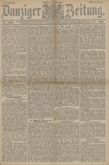 Danziger Zeitung. Jg.33, Nr. 18619 (25 November 1890) - Abend-Ausgabe. + dod.