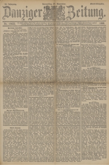 Danziger Zeitung. Jg.33, Nr. 18623 (27 November 1890) - Abend-Ausgabe + dod.