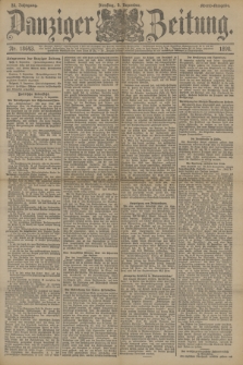 Danziger Zeitung. Jg.33, Nr. 18643 (9 Dezember 1890) - Abend-Ausgabe. + dod.
