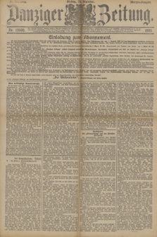 Danziger Zeitung. Jg.33, Nr. 18660 (19 Dezember 1890) - Morgen-Ausgabe.