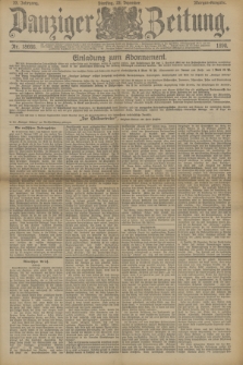 Danziger Zeitung. Jg.33, Nr. 18666 (23 Dezember 1890) - Morgen-Ausgabe.