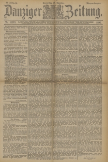 Danziger Zeitung. Jg.33, Nr. 18670 (25 Dezember 1890) - Morgen-Ausgabe.