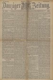 Danziger Zeitung. Jg.33, Nr. 18671 (27 Dezember 1890) - Abend-Ausgabe. + dod.