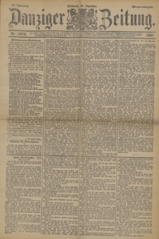 Danziger Zeitung. Jg.33, Nr. 18676 (31 Dezember 1890) - Morgen-Ausgabe.