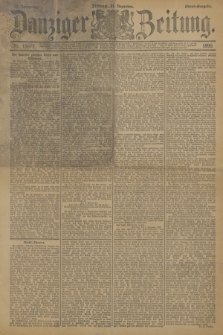 Danziger Zeitung. Jg.33, Nr. 18677 (31 Dezember 1890) - Abend-Ausgabe.