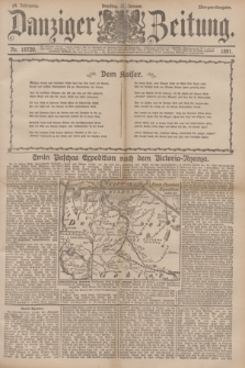 Danziger Zeitung. Jg.34, Nr. 18720 (27 Januar 1891) - Morgen-Ausgabe.