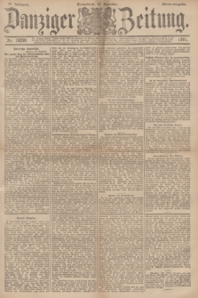 Danziger Zeitung. Jg.34, Nr. 19259 (12 Dezember 1891) - Abend-Ausgabe. + dod.