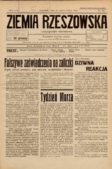 Ziemia Rzeszowska : czasopismo narodowe. 1931, nr 42