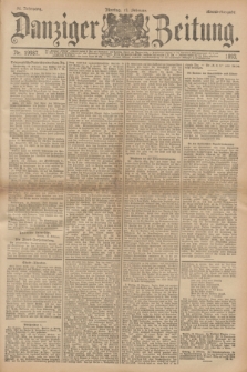 Danziger Zeitung. Jg.36, Nr. 19987 (19 Februar 1893) - Abend-Ausgabe. + dod.