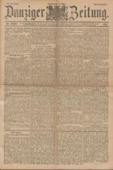 Danziger Zeitung. Jg.36, Nr. 20009 (4 März 1893) - Abend-Ausgabe. + dod.