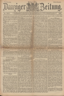 Danziger Zeitung. Jg.36, Nr. 20011 (6 März 1893) - Abend-Ausgabe. + dod.