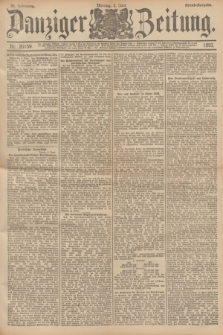 Danziger Zeitung. Jg.36, Nr. 20159 (5 Juni 1893) - Abend-Ausgabe. + dod.